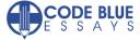 CodeBlue Essays.com logo